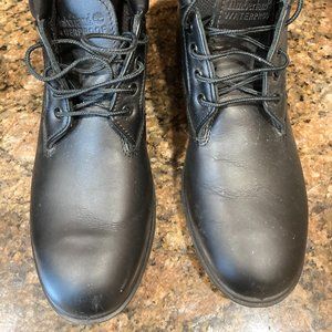Men's Timberland Boots, Size 9.5, Color Black, Gently Worn and in Good Condition